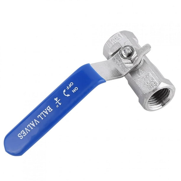 1pc Stainless Steel SS304 Reduced Port Pipe Ball Valve Female Threaded BSP 6 Sizes 1-1/4 Ball Valve 1pc Stainless Steel SS304 Reduced Port Pipe Ball Valve Female Threaded BSP 6 Sizes 1-1/4 Ball Valve